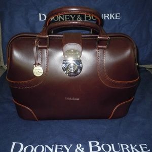 Dooney & Bourke Domed Leather Satchel